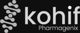 Kohif client logo, dot-cluster icon and wordmark